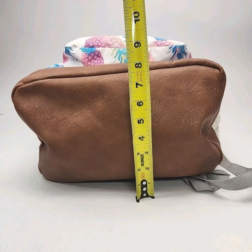 Jansport Trans Backpack Bag Tote Pink Pineapple School 18